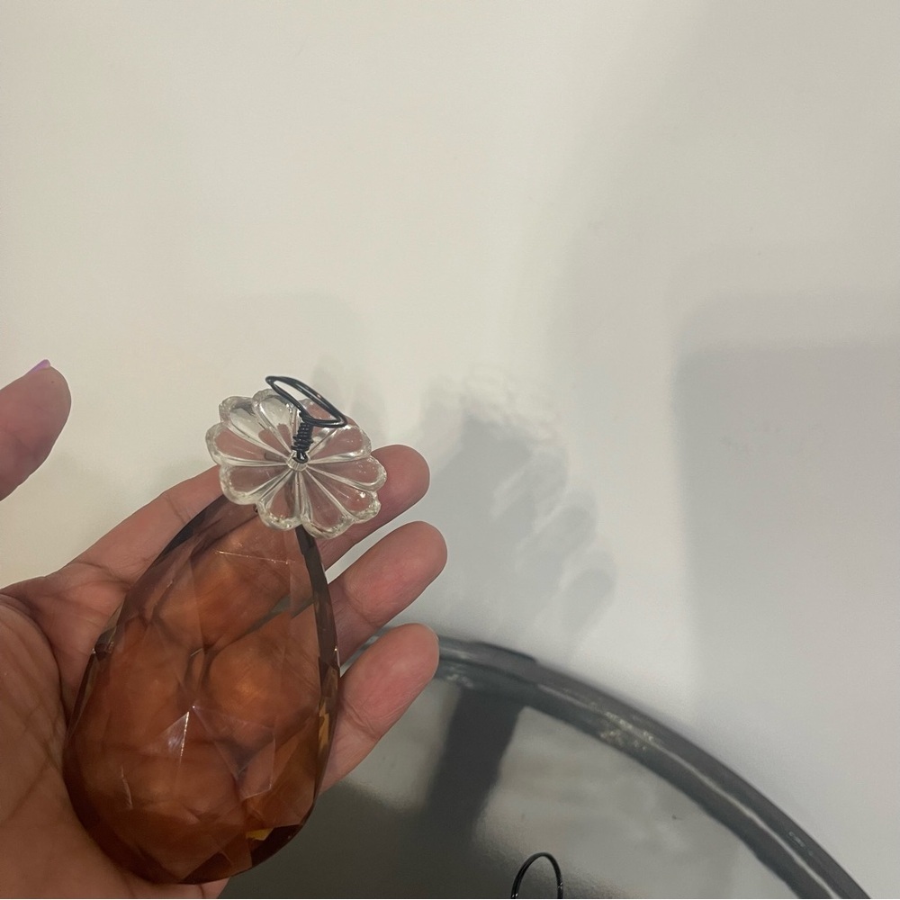 Glass Prisms (3), Smoky Quartz - Picture 5 of 8